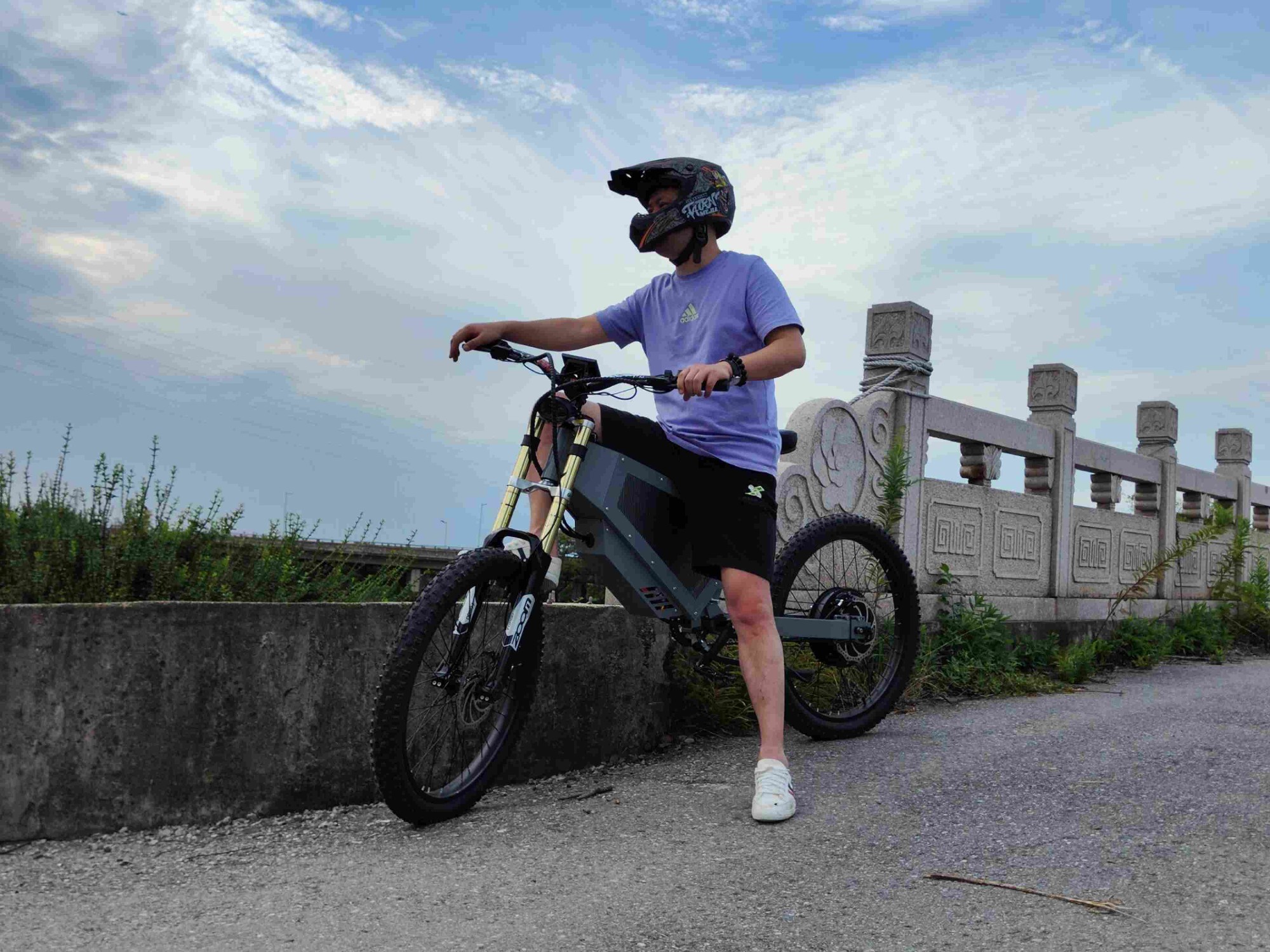 2023 SS60 Product 5000W 72V With Fat Tire Powerful Energy Stealth Bomber 