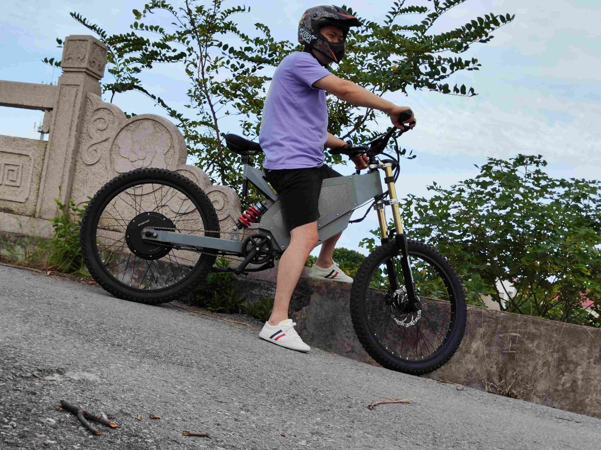 2023 SS60 Product 5000W 72V With Fat Tire Powerful Energy Stealth Bomber 