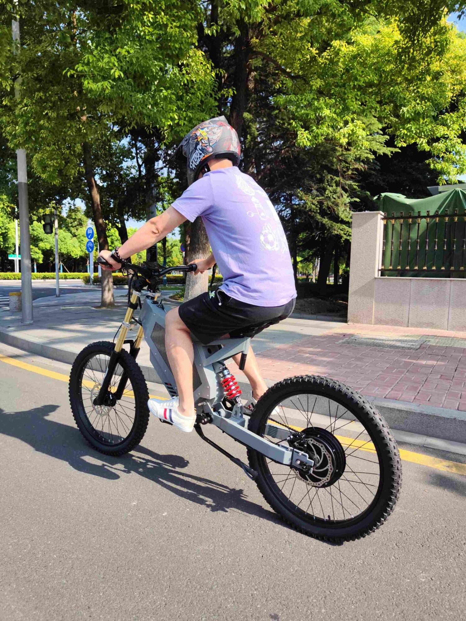 2023 SS60 Product 5000W 72V With Fat Tire Powerful Energy Stealth Bomber 