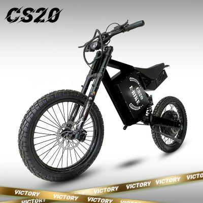 3000W 48V 29AH CS20 Mountain Dirt Bike Large Power Long Range E Bike