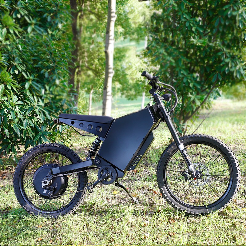 5000W SS30 40AH Mountain Bike Large Power Motorcycle With Full Suspension Ebike