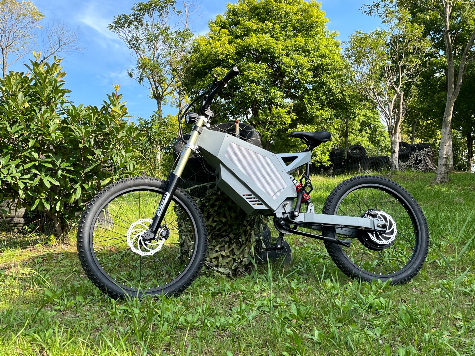 72V 35Ah Electric Bike High Speed Mountain Bike SS60 Fat Tire 26 Inch Electric Dirt Bike