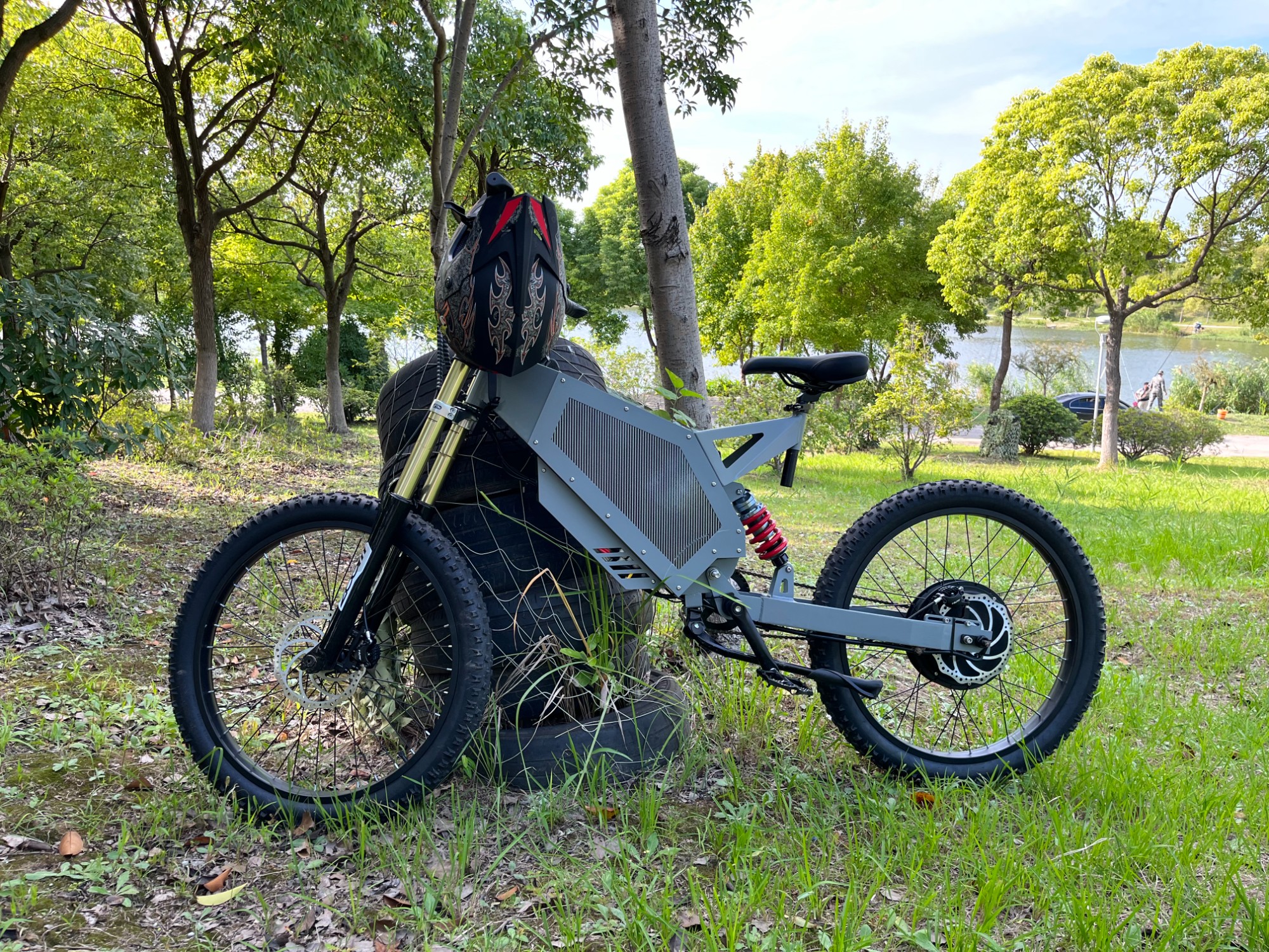 72V 35Ah Electric Bike High Speed Mountain Bike SS60 Fat Tire 26 Inch Electric Dirt Bike