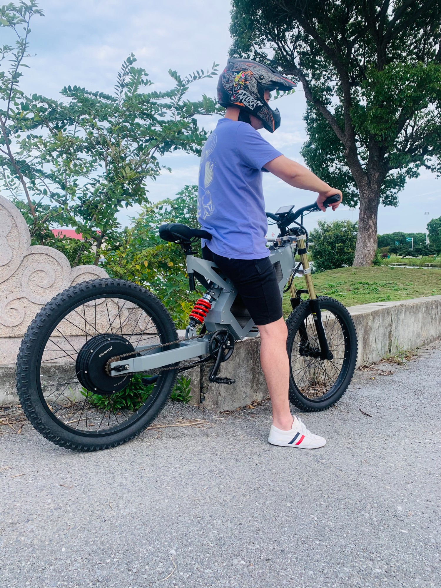 72V 35Ah Electric Bike High Speed Mountain Bike SS60 Fat Tire 26 Inch Electric Dirt Bike