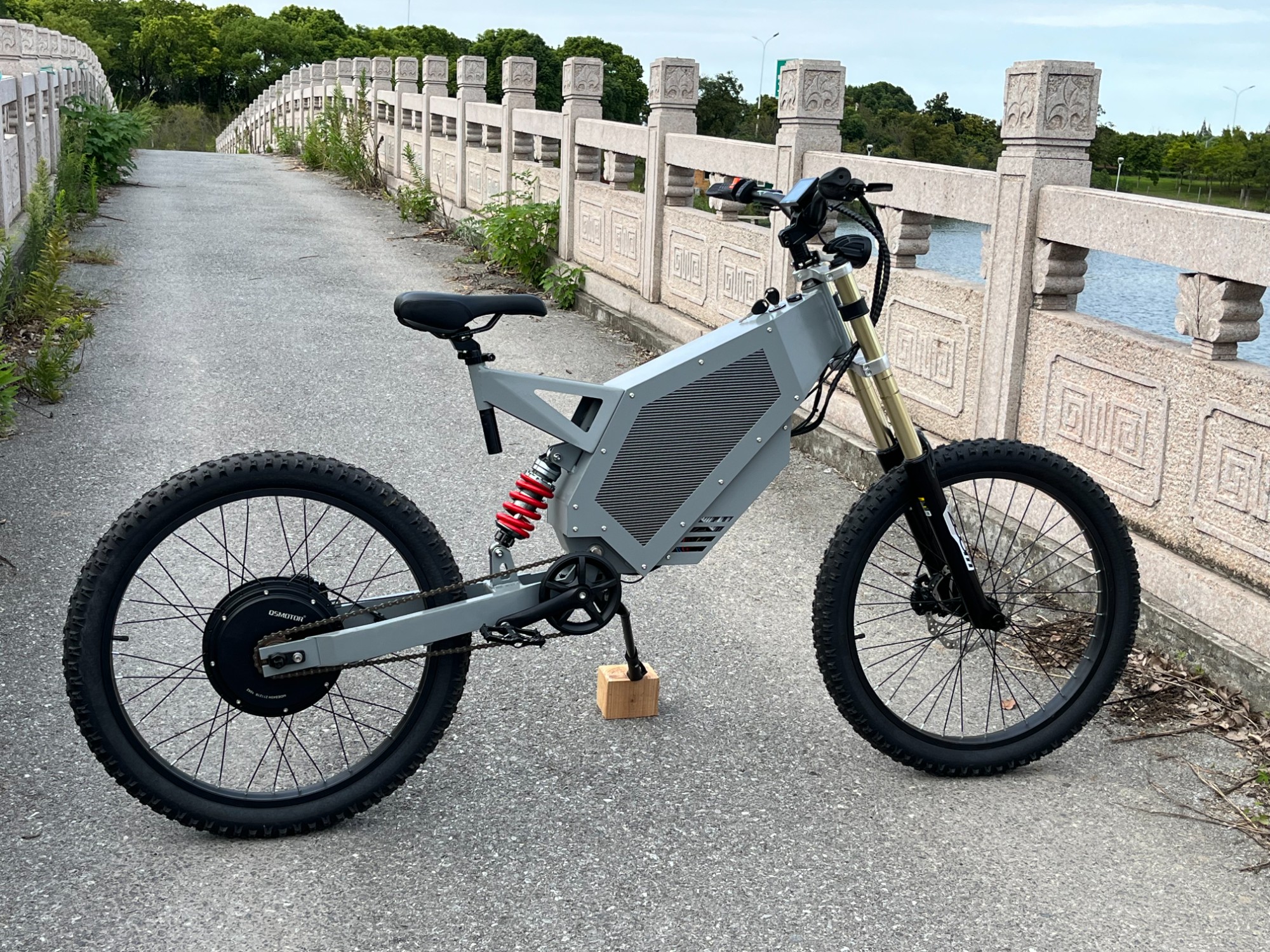 72V SS60 Super Speed Lithium Battery High Quality Full Suspension Electric Mountain Bicycle