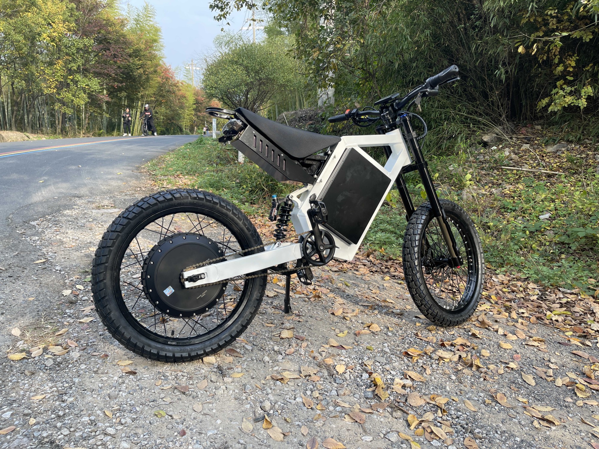 Electric Mountain Bike 15000W CS20 Off Road Moto Bicycle 72V Li-ion Battery E-bike Enduro Frame E-bicycle