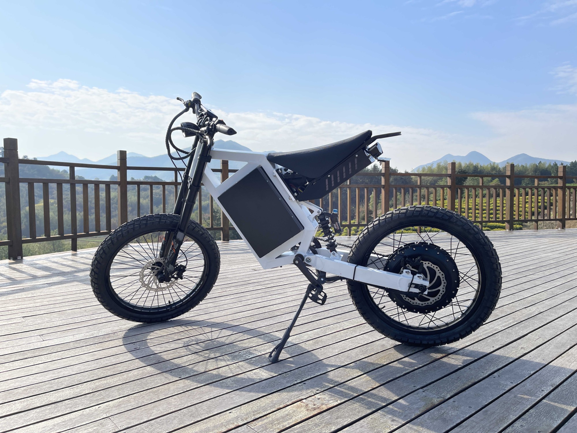 Electric Mountain Bike 15000W CS20 Off Road Moto Bicycle 72V Li-ion Battery E-bike Enduro Frame E-bicycle