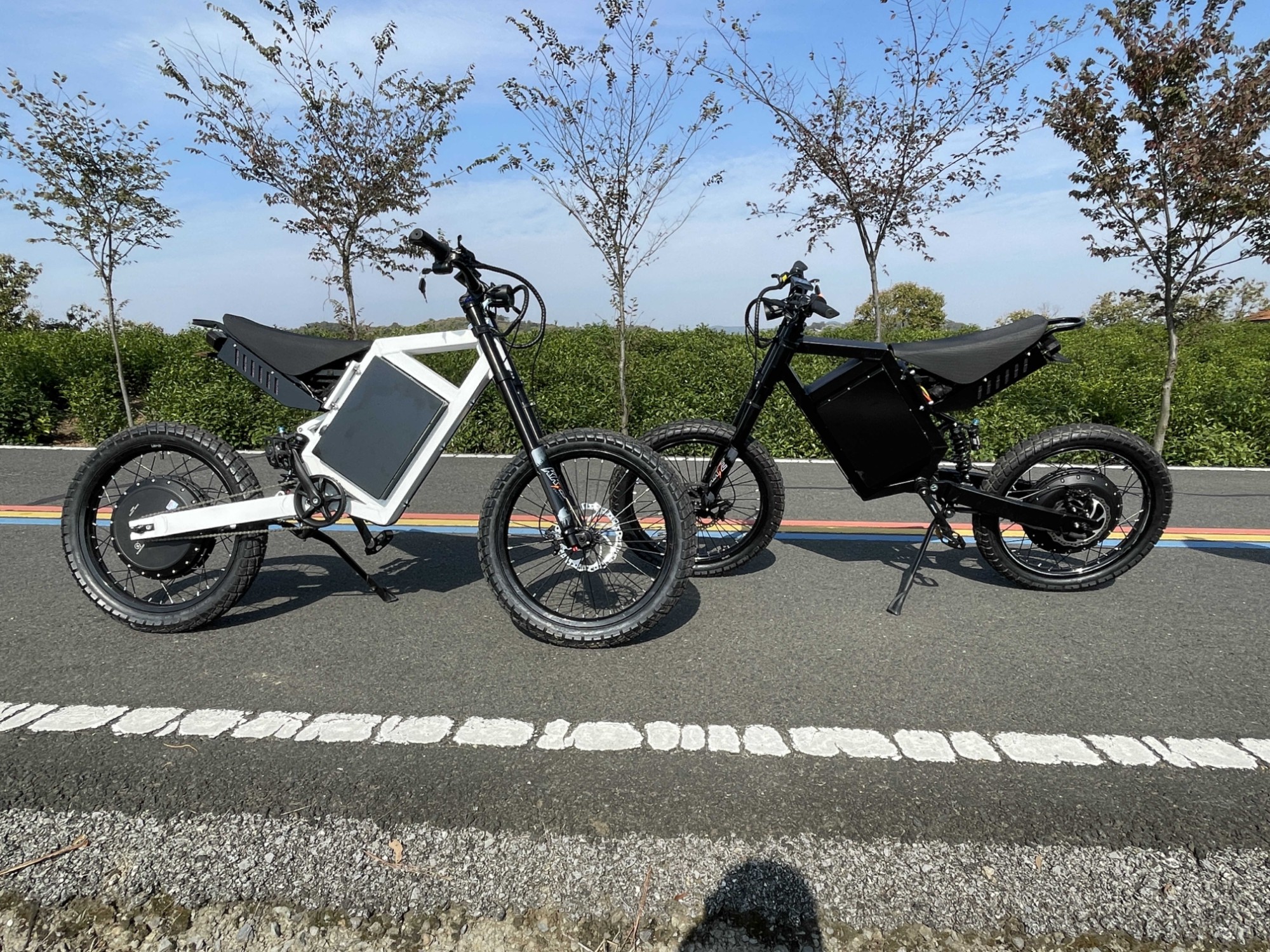 High Mountain Electric Bike CS20 3000W Super Speed With Leather Seat Electric Dirt Bike