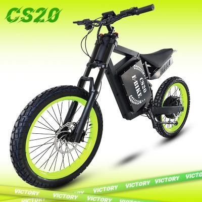 Large Power 12000W CS20 With Full Suspension Motocross Long Range Off Road Ebike