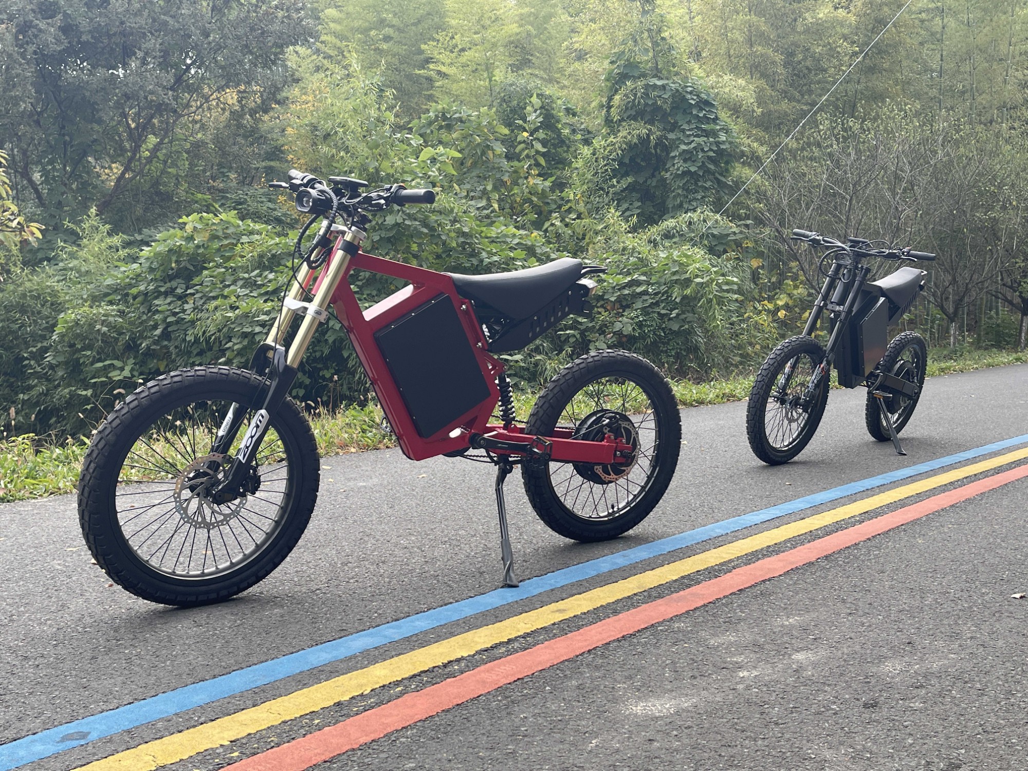 Large Power 12000W CS20 With Full Suspension Motocross Long Range Off Road Ebike