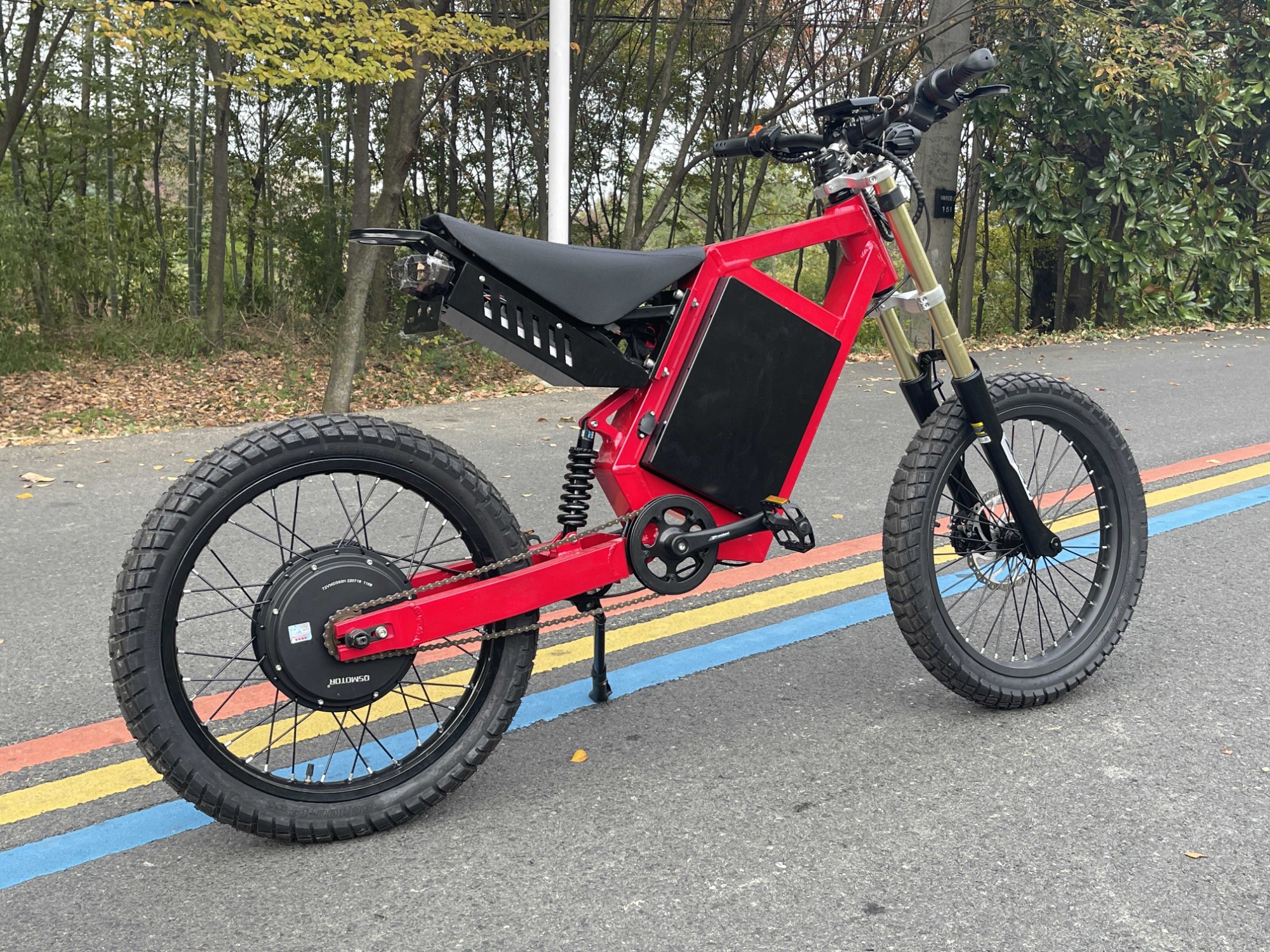 Large Power 12000W CS20 With Full Suspension Motocross Long Range Off Road Ebike