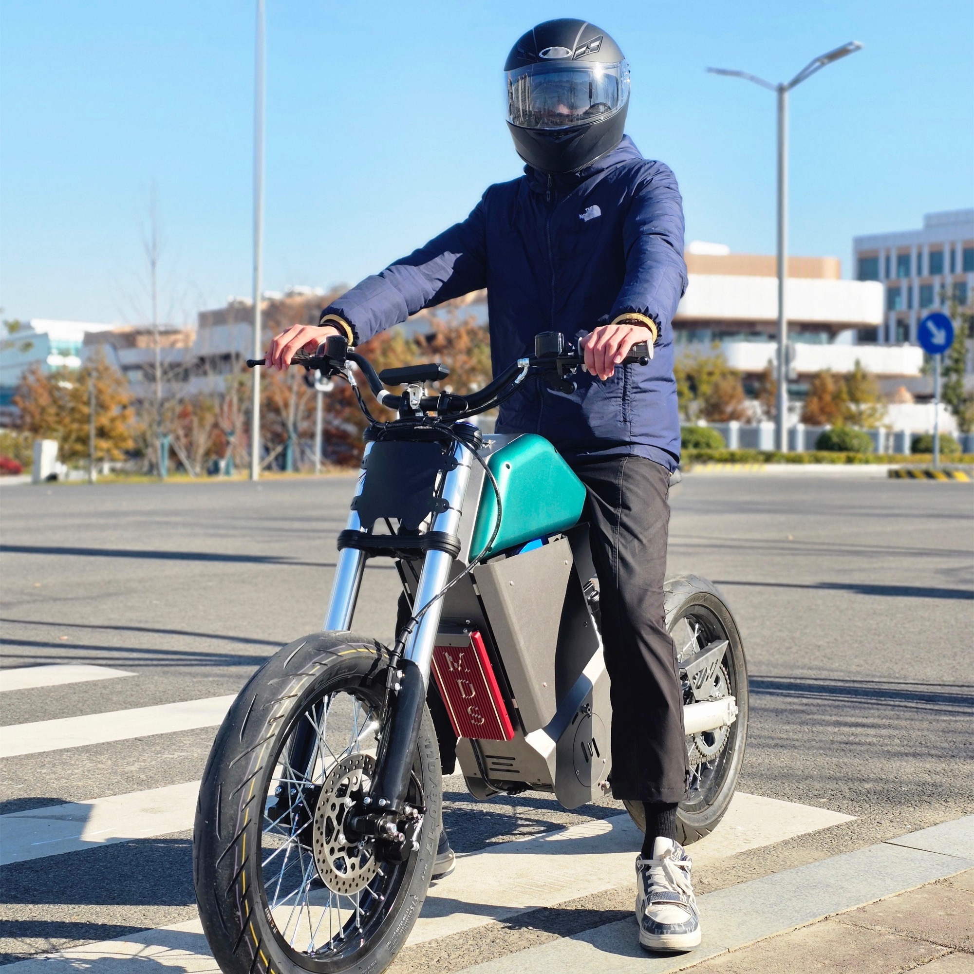 MD-5X 16KW High Power Electric Motorbike With 72V 75AH Battery Long Range Dirt Bike