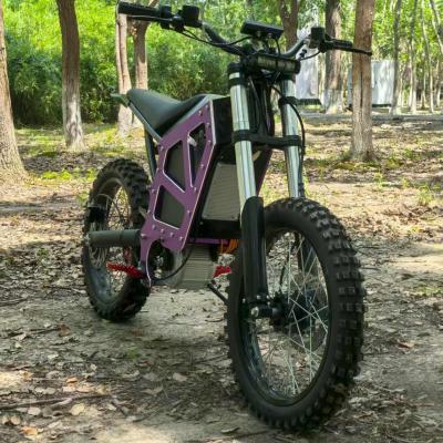 2025 New Model MD-6X 22KW Electric Mountain Bike 72V Mid Motor Ebike Aluminum Alloy Frame Dirt Bike